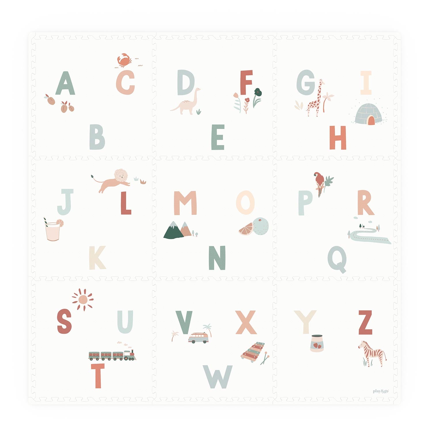 Play & Go Tiloo Puzzle Mat - Alphabet