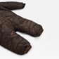 Finnsøn ANDERS Eco Snowsuit - Chocolate Leopard (Footless)