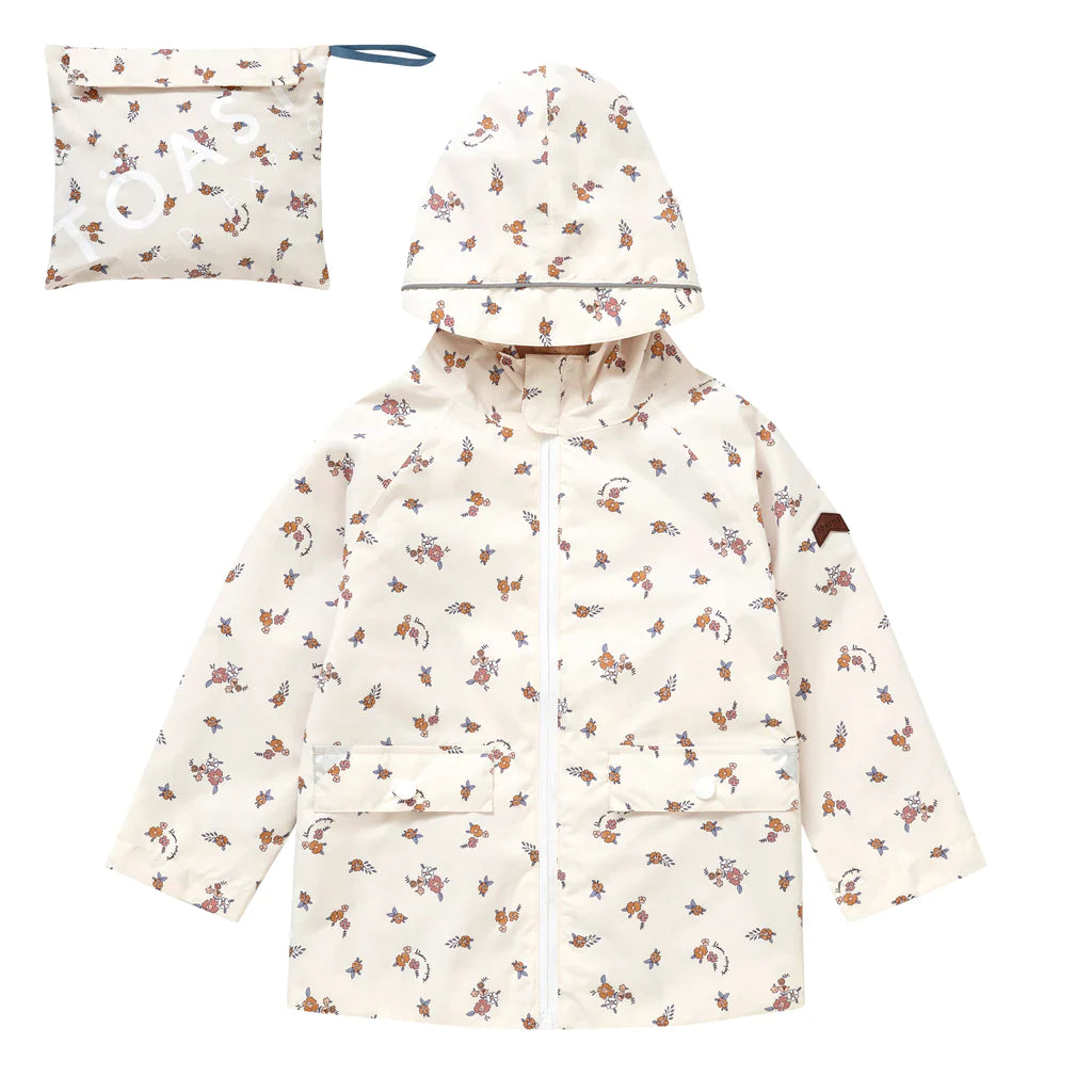 Toastie Kids Pac-A-Mac Waterproof Raincoat - Provencal Floral