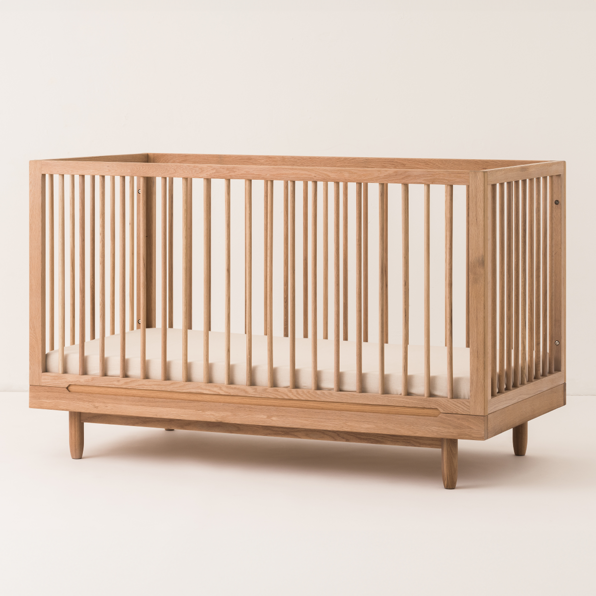Pure Evolutive Cot Bed Oak 70 x 140cm