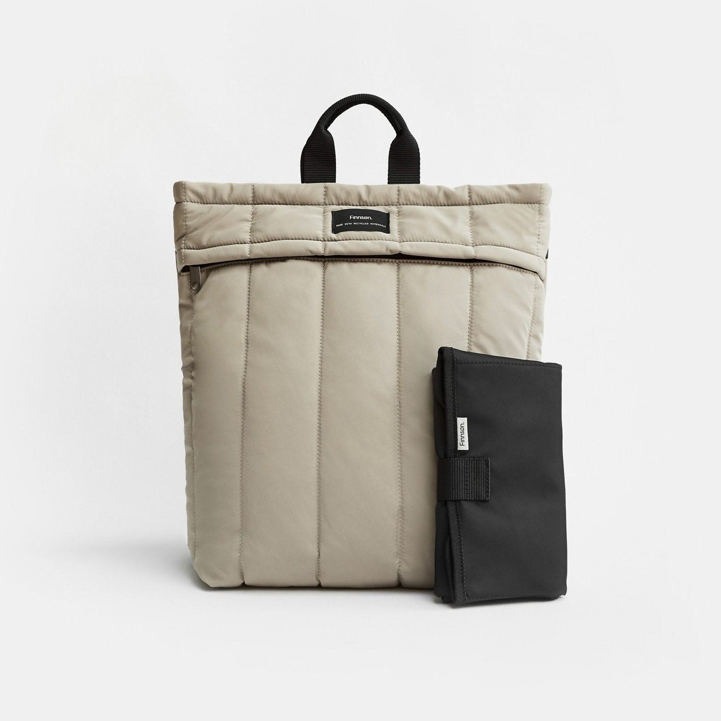 Finnsøn RAE Eco Changing Backpack With Changing Mat - Taupe