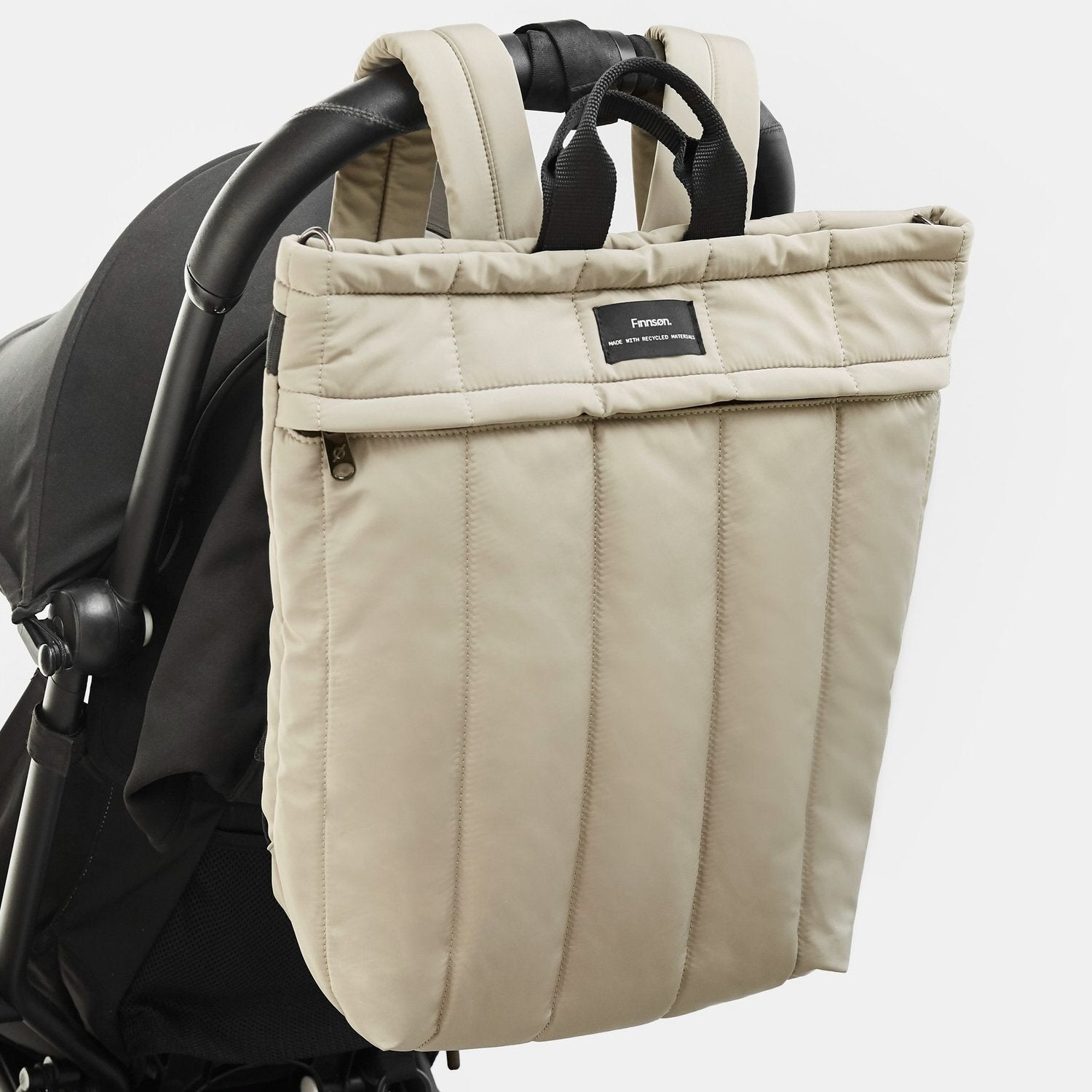 Finnsøn RAE Eco Changing Backpack With Changing Mat - Taupe