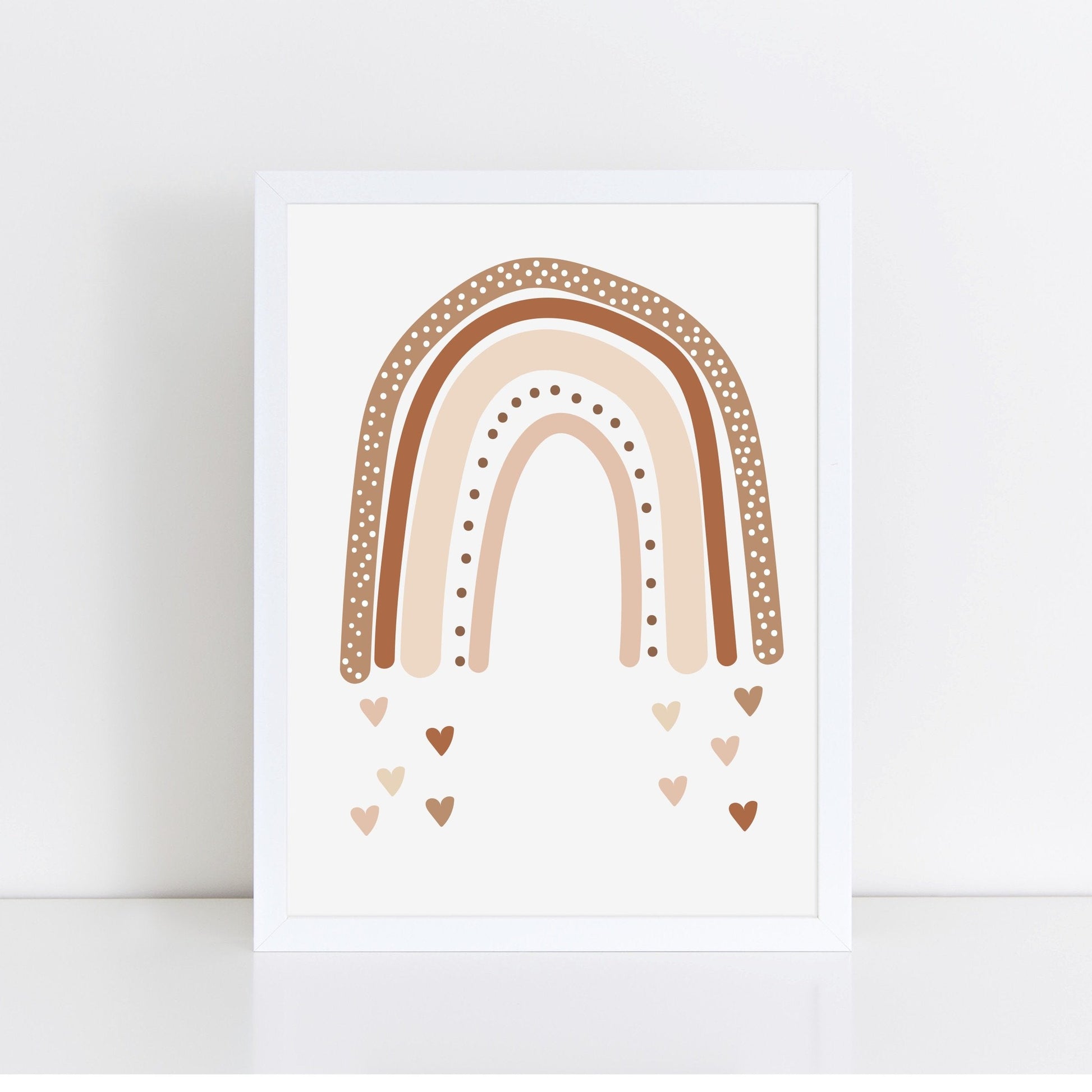 The Little Jones Rainbow Love Print - Boho