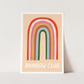 Kid of the Village Rainbow Club Art Print