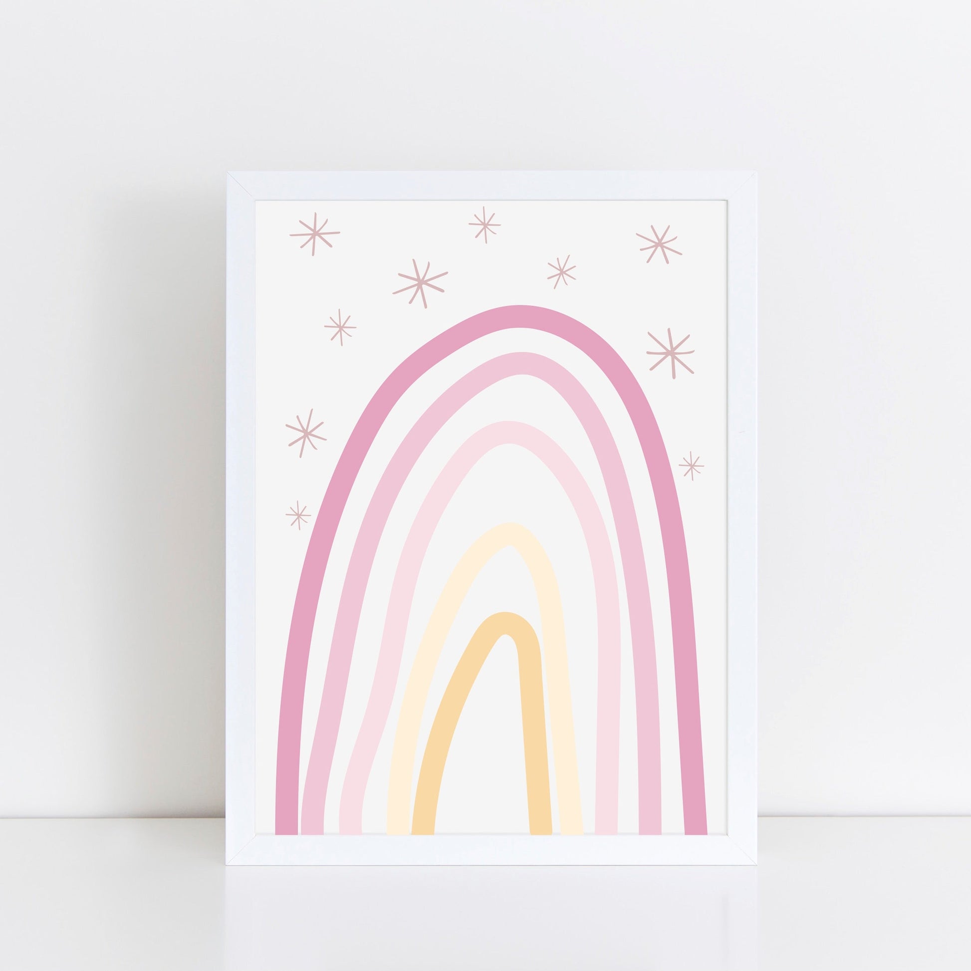 The Little Jones Rainbow Print - Pinks