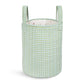 Avery Row Large Quilted Storage Basket - Greenhouse Gingham/Little Farm
