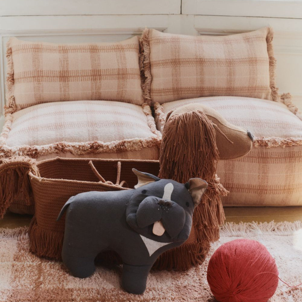 Lorena Canals Handloom Cushion - Rose