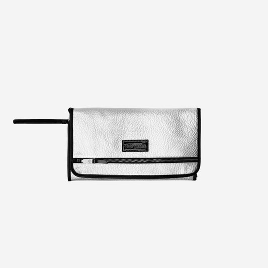 Tiba + Marl Etta Changing Clutch - Silver