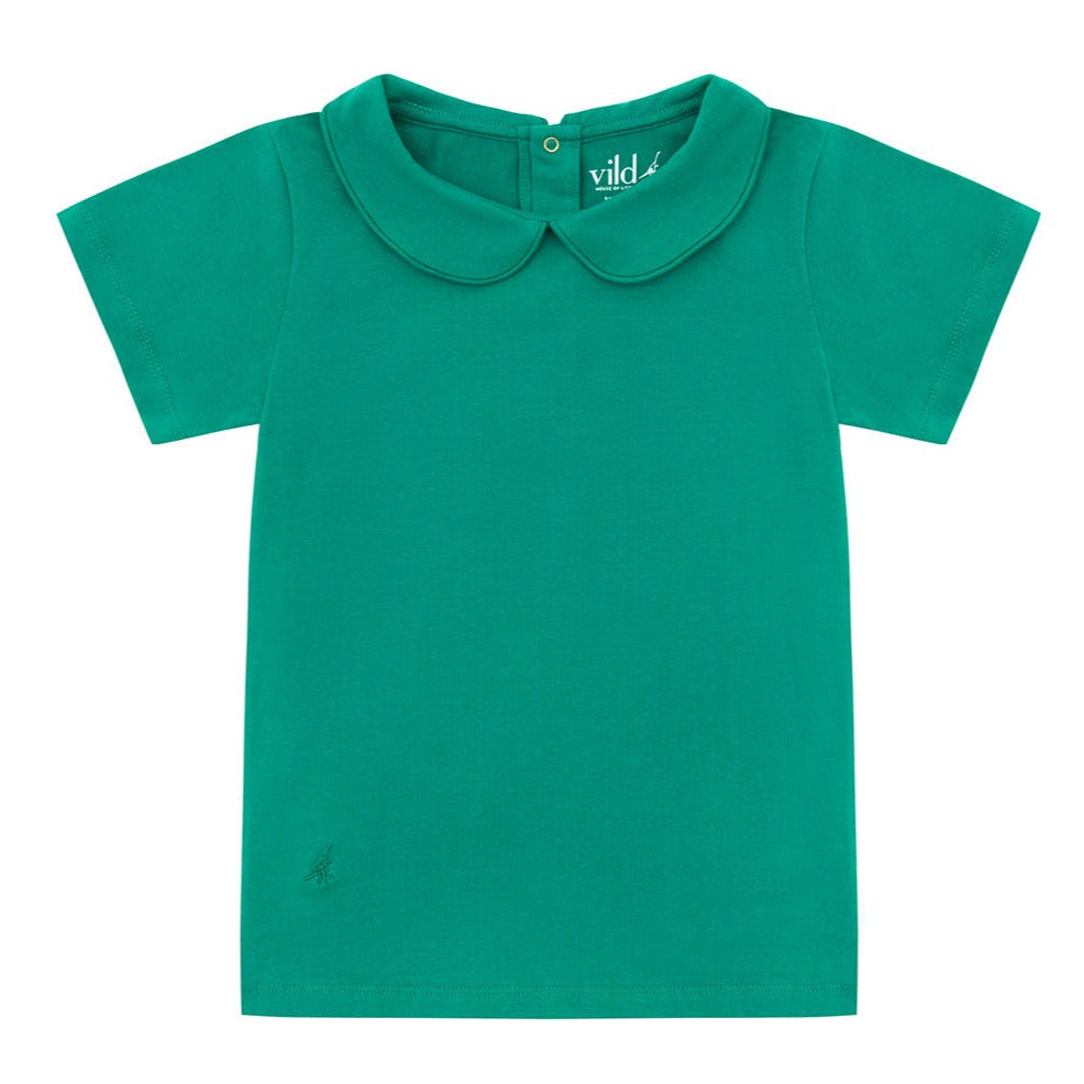 Organic Cotton Collared Shirt by Vild House of Little (3 Colours Available)