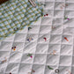 Avery Row Travel Baby Changing Mat - Greenhouse Gingham