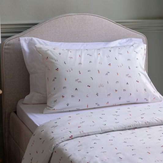 Avery Row Organic Cotton Single Bedding Set - Little Farm
