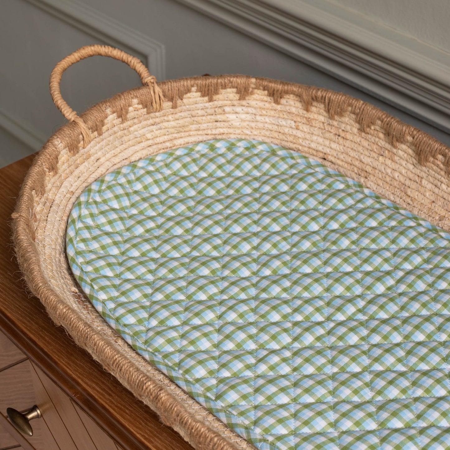 Avery Row Changing Basket Cotton Liner - Little Farm
