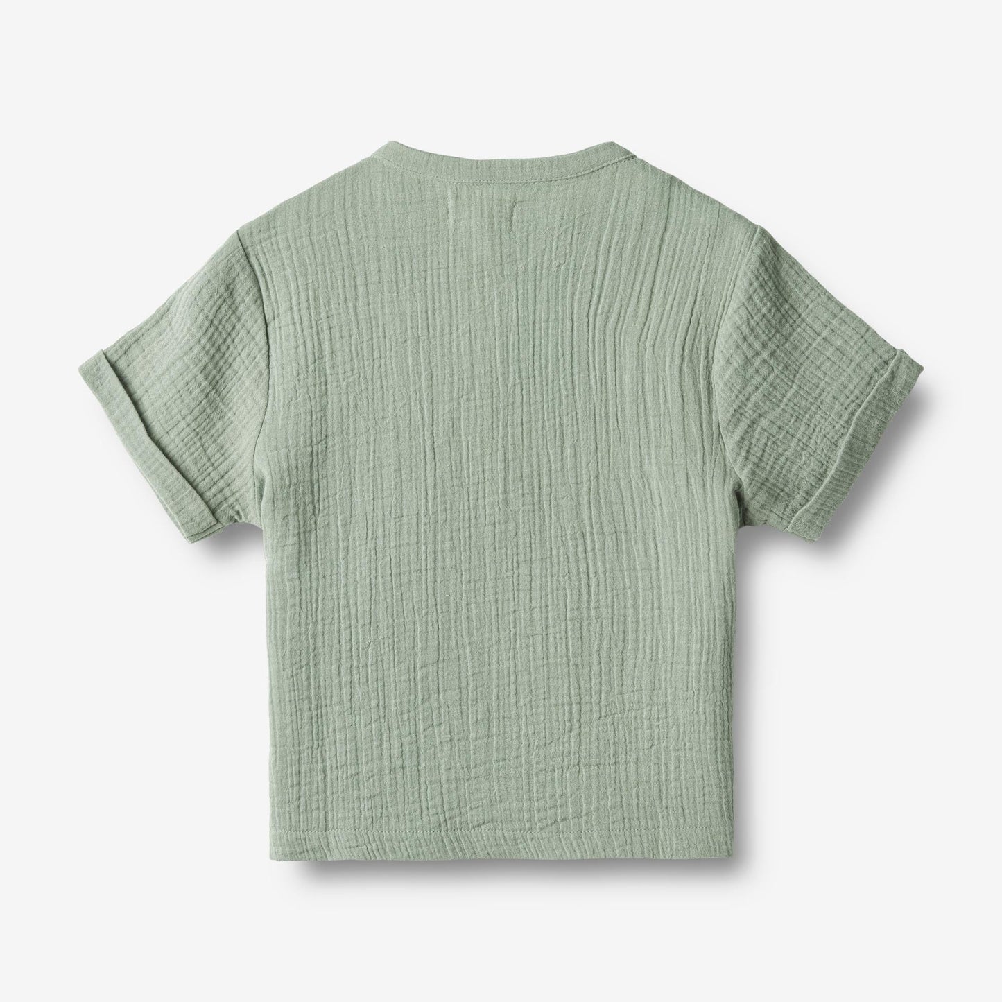 Wheat 'Svend' S/S Children's Shirt - Aquaverde