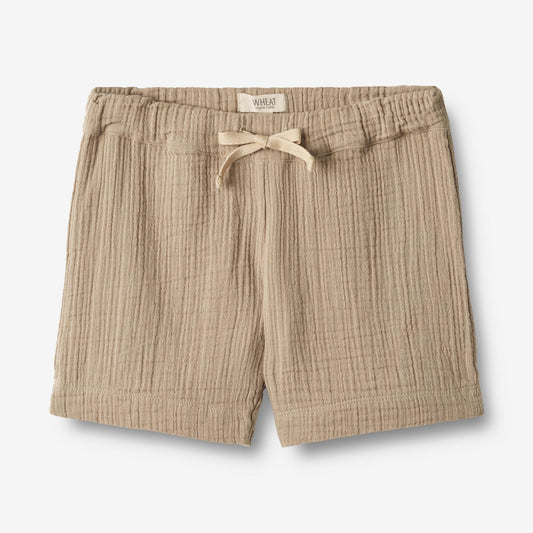 Wheat 'Atlasz' Children's Shorts - Beige Stone