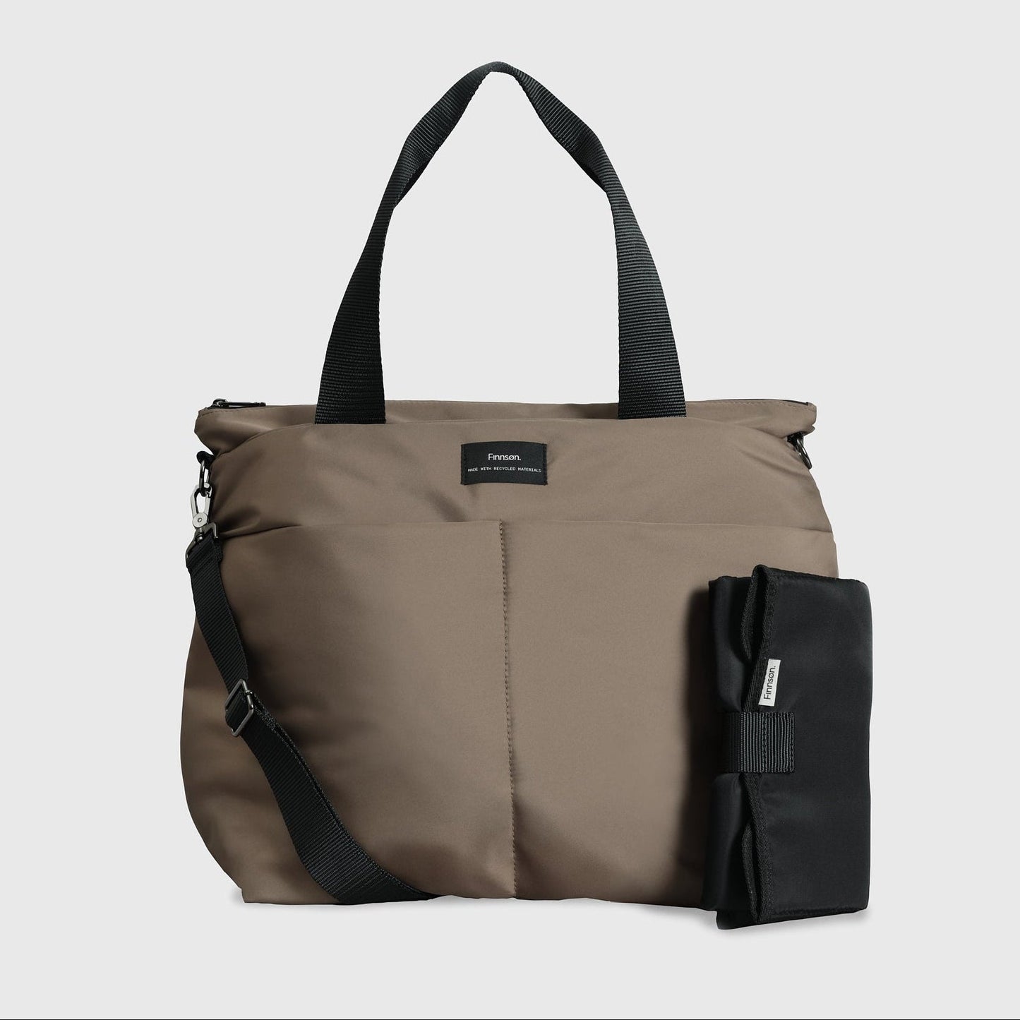 Finnsøn SIGRID Eco Changing Bag with Changing Mat - Mocha
