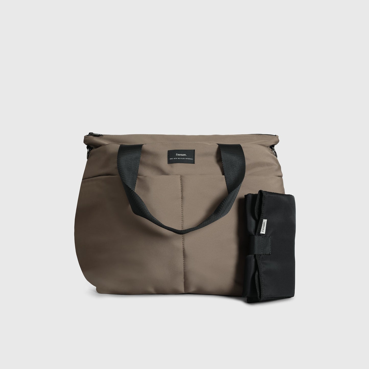 Finnsøn SIGRID Eco Changing Bag with Changing Mat - Mocha