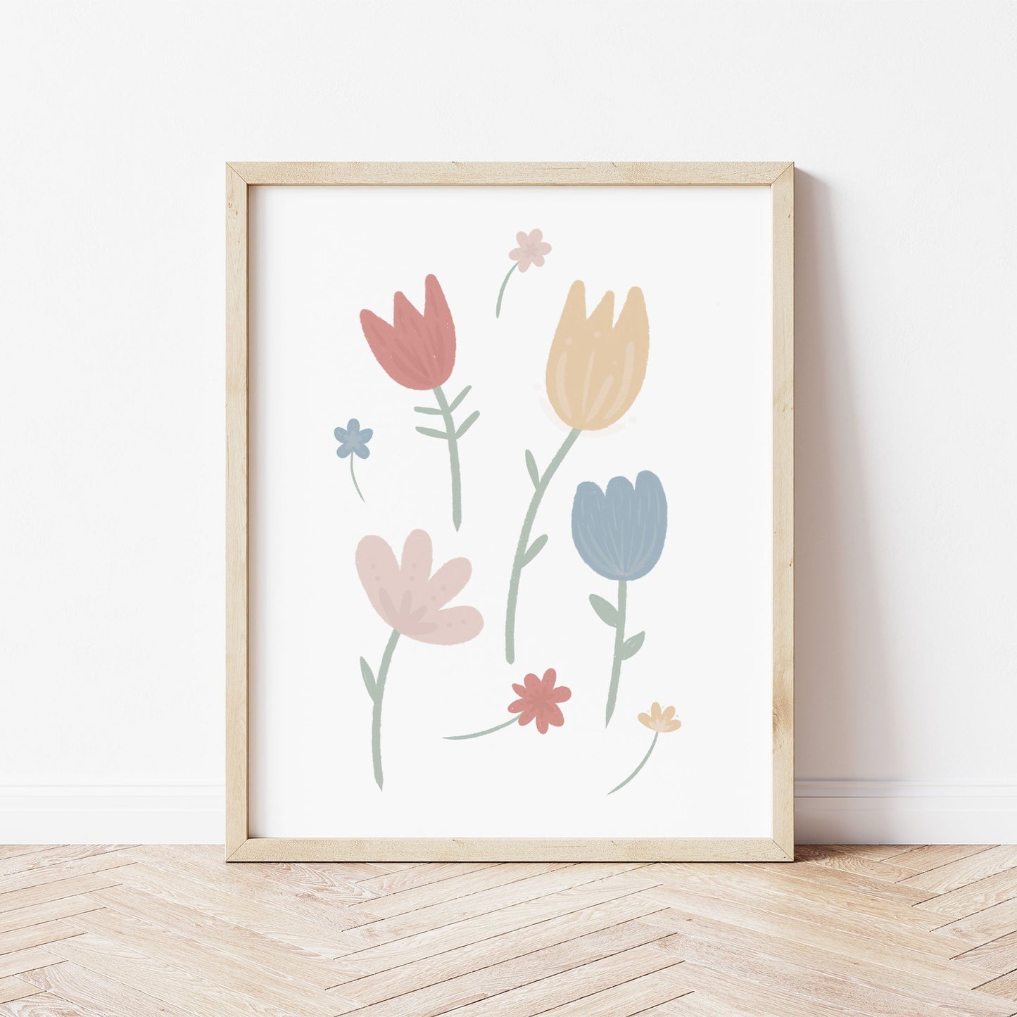 The Little Jones Spring Flowers Print