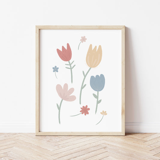 The Little Jones Spring Flowers Print