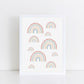 The Little Jones Spring Rainbows Print - Portrait