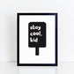 The Little Jones Stay Cool Kid Print