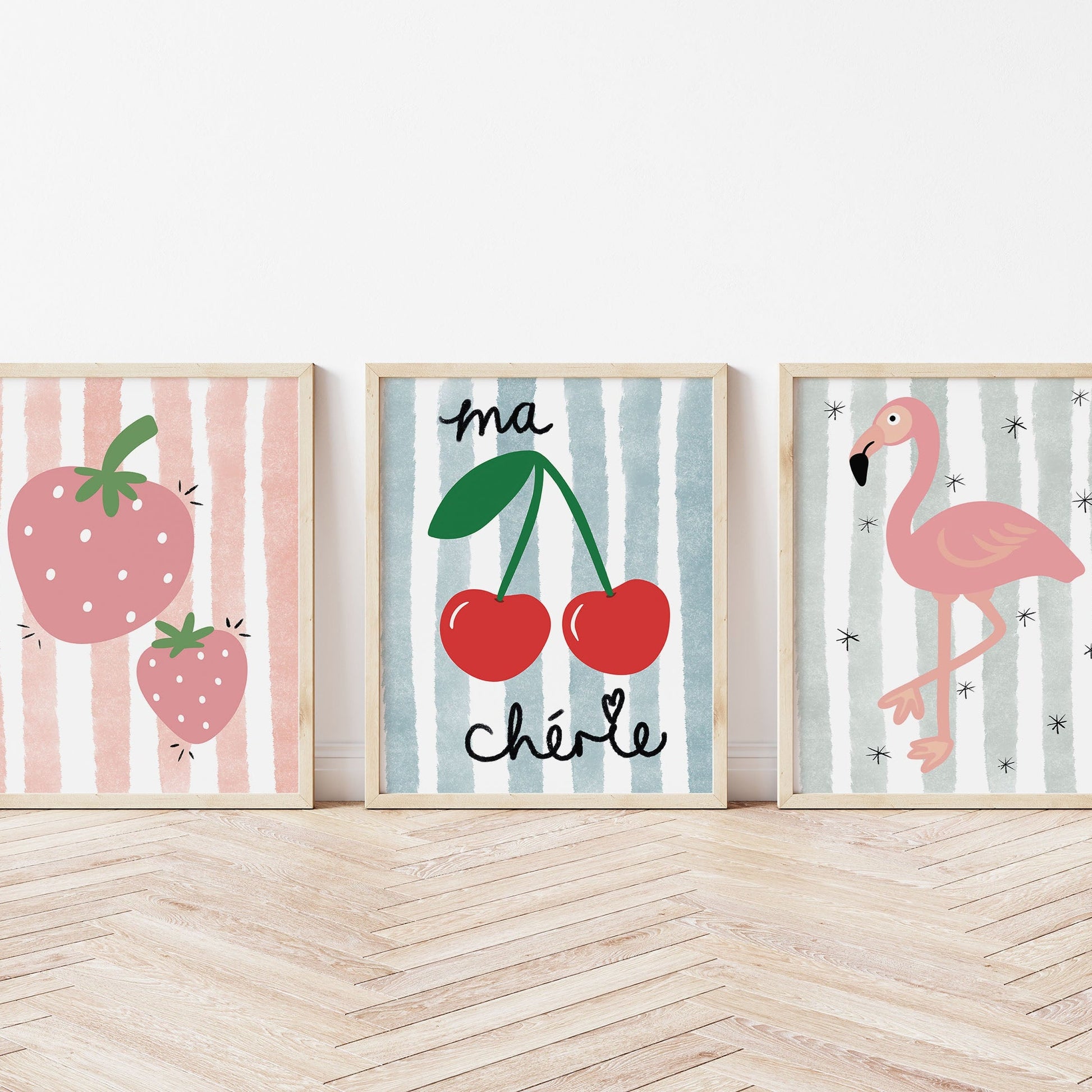 The Little Jones Strawberries Print