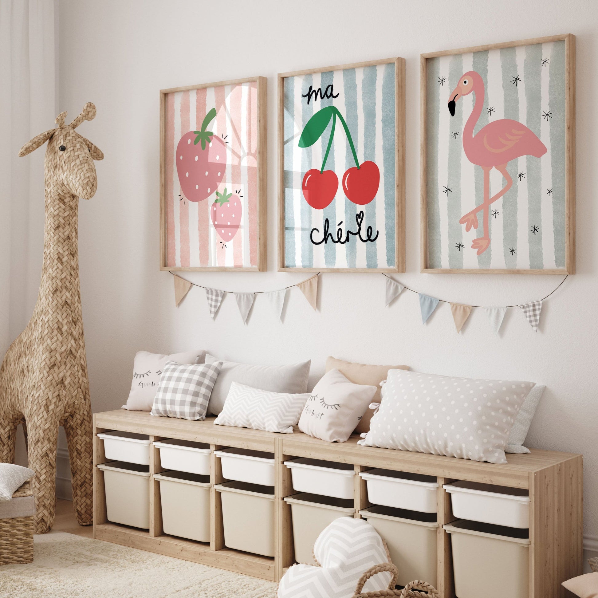 The Little Jones Strawberries Print