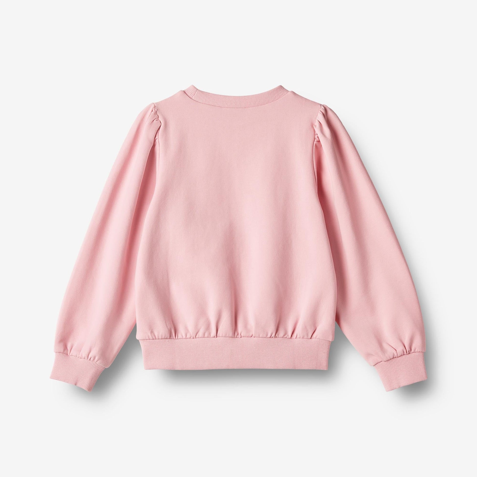 Wheat 'Vega' Embroidered Children's Sweatshirt - Sugar Rose