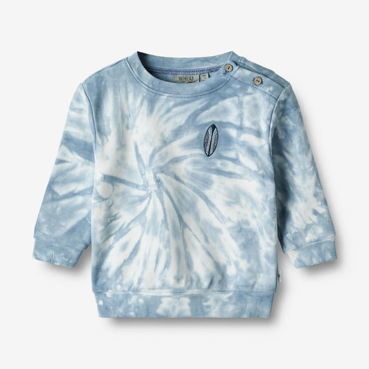 Wheat 'Miles' Baby Sweatshirt - Multi Blue