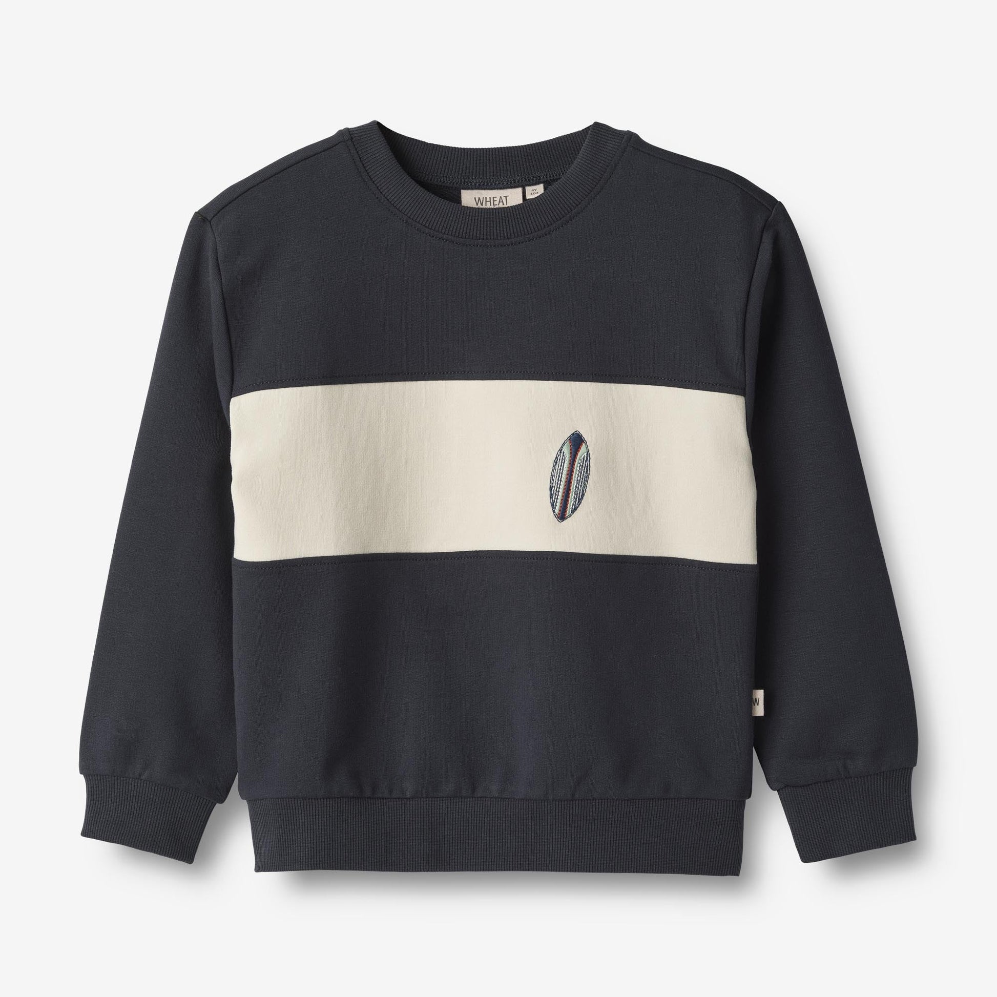 Wheat 'Wilhelm' Children's Sweatshirt - Navy
