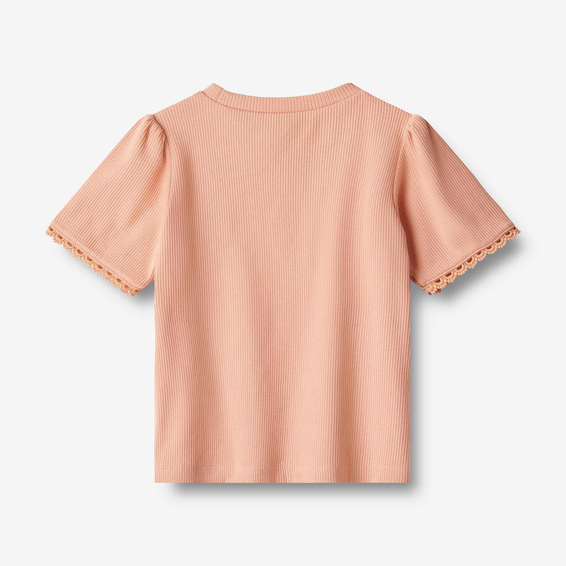Wheat 'Iris' S/S Children's T-Shirt - Soft Coral