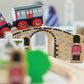 Tidlo Wooden City of London Train Set