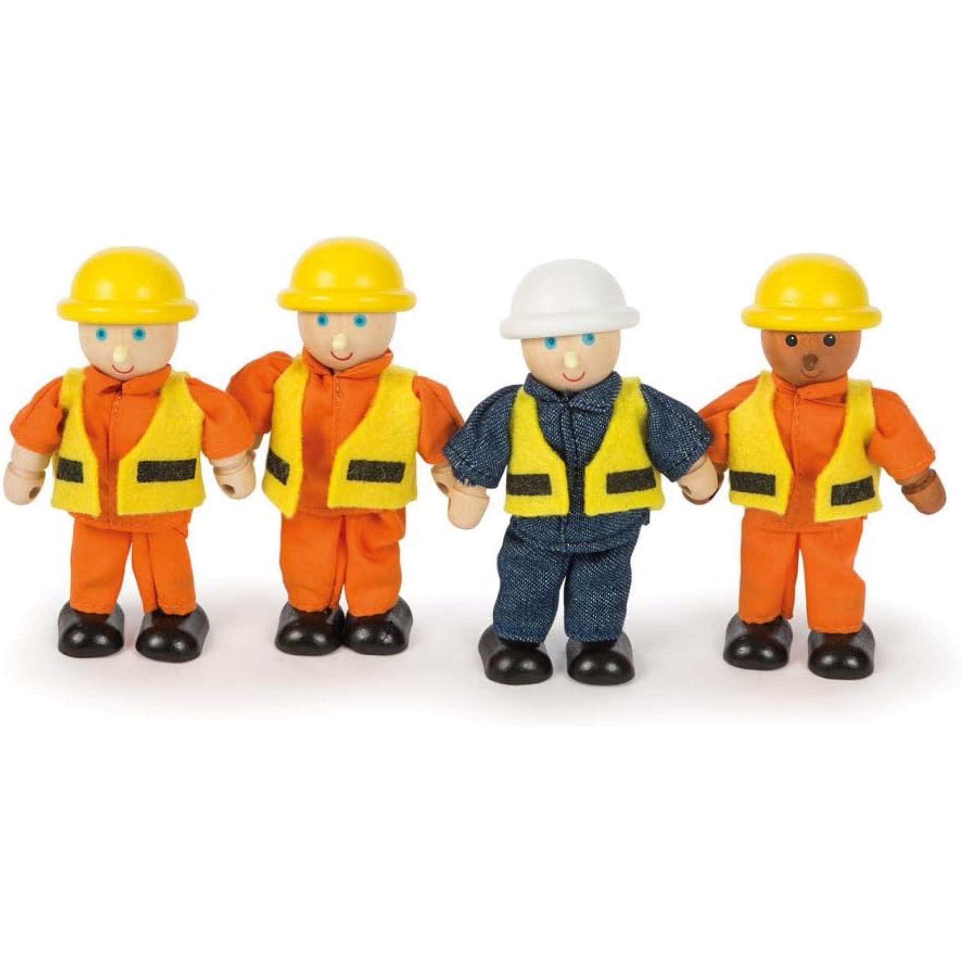 Tidlo Wooden Builder Figures