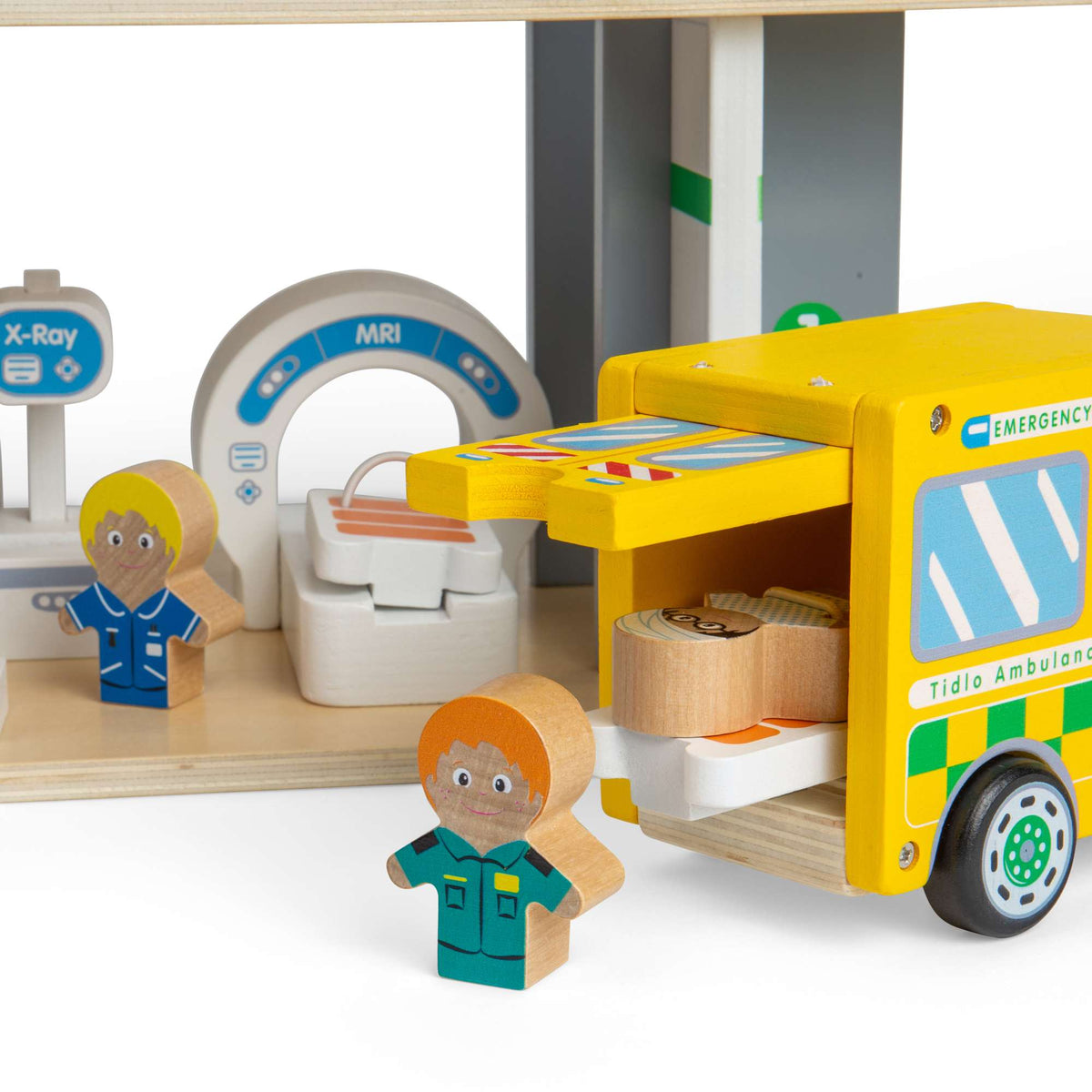 Tidlo Wooden Playtime Hospital Set