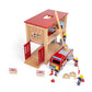 Tidlo Wooden Fire Station Toy Bundle