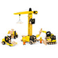 Tidlo Wooden Construction Vehicles Toy Bundle