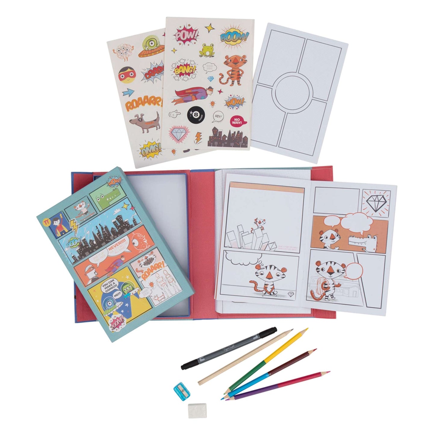 Tiger Tribe Comic Book Kit