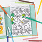Tiger Tribe Colouring Set - Zoo