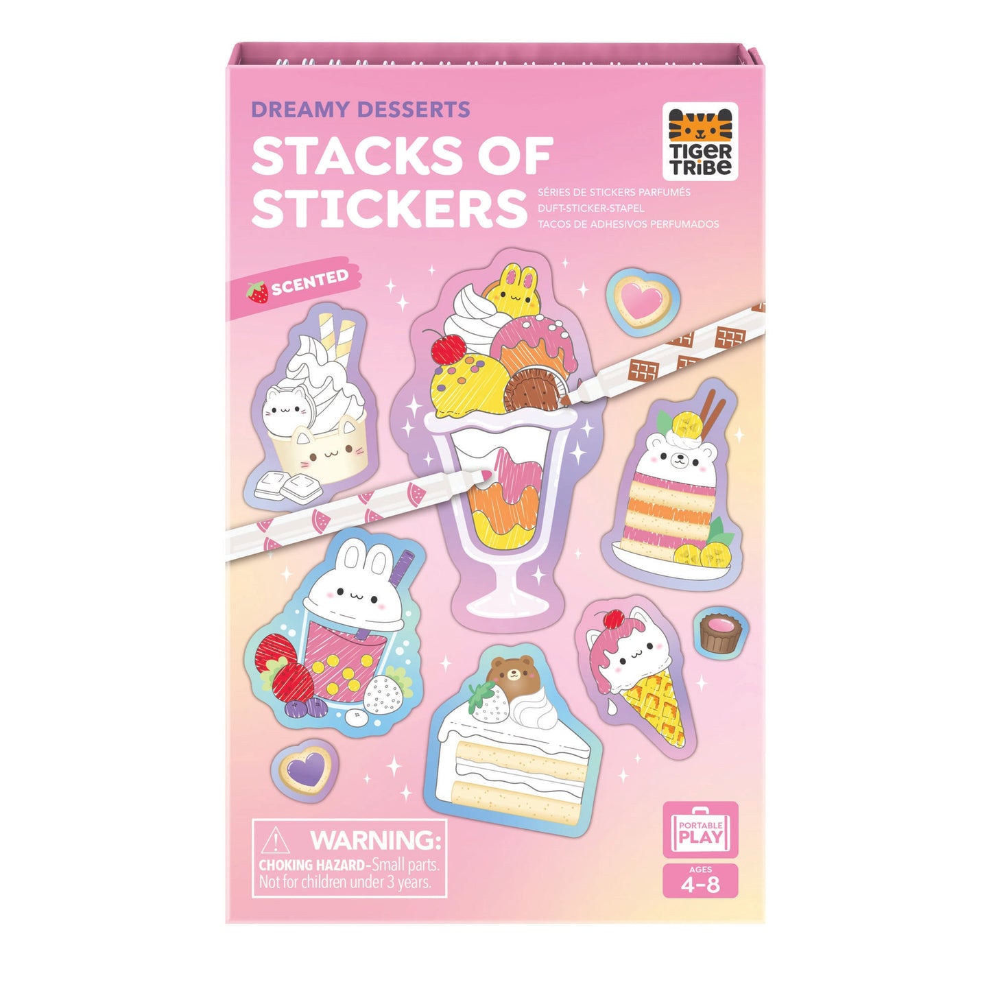 Tiger Tribe Scented Stickers - Dreamy Desserts