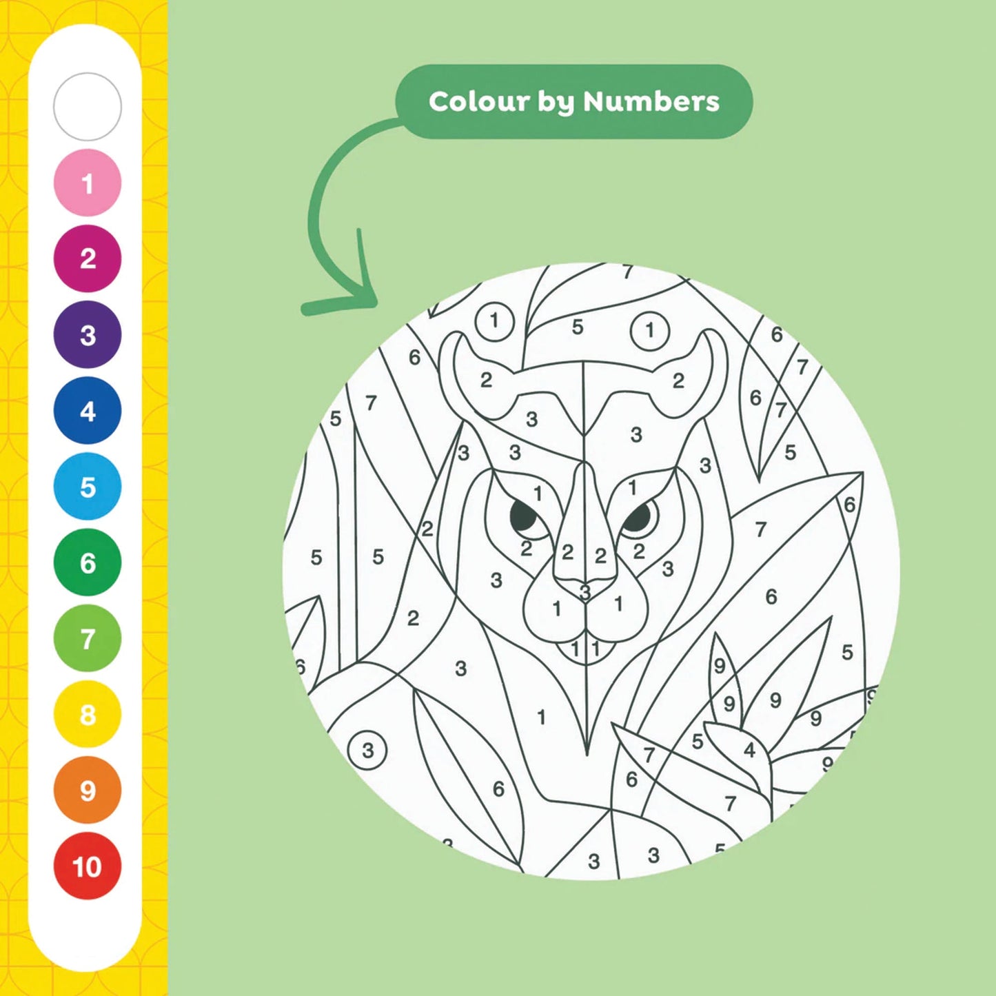 Tiger Tribe Colour by Numbers - The Tropics