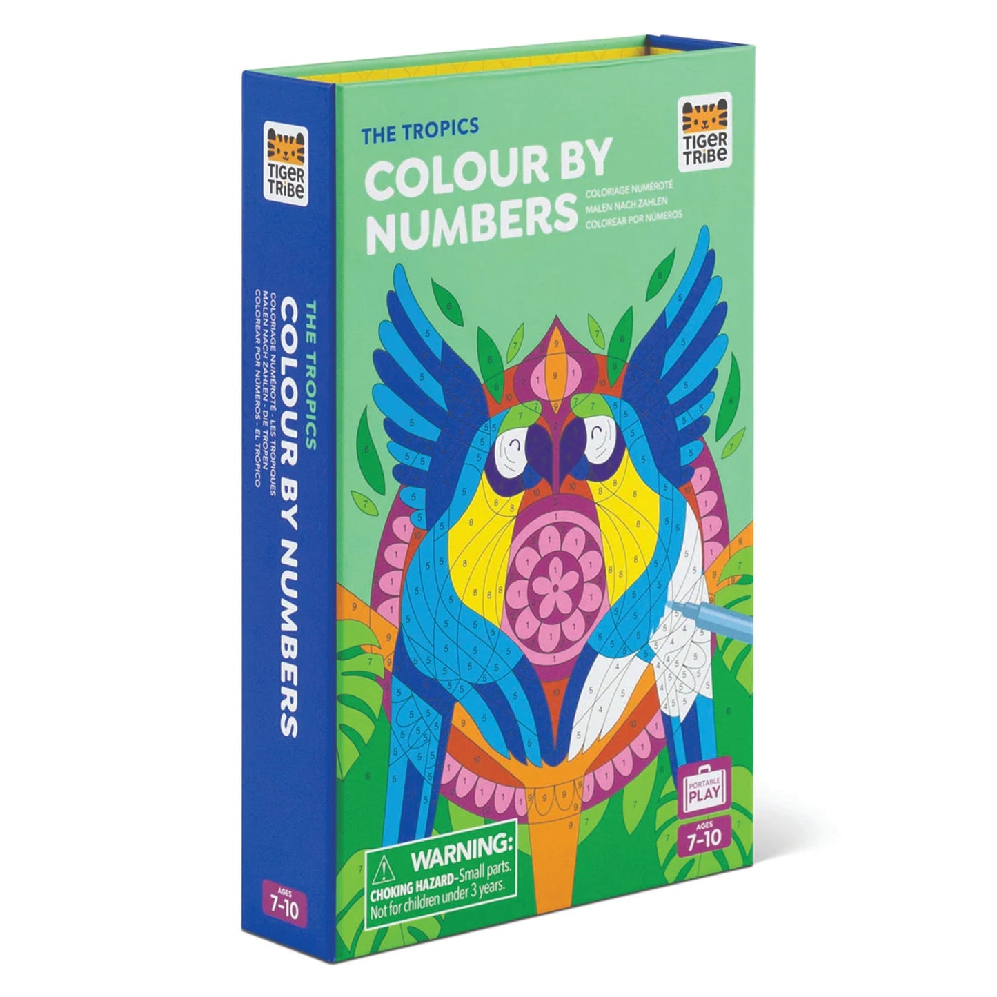 Tiger Tribe Colour by Numbers - The Tropics