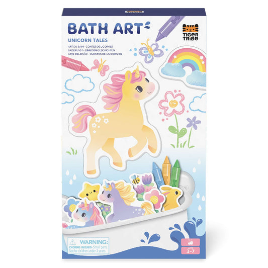 Tiger Tribe Bath Art Set - Unicorn Tales