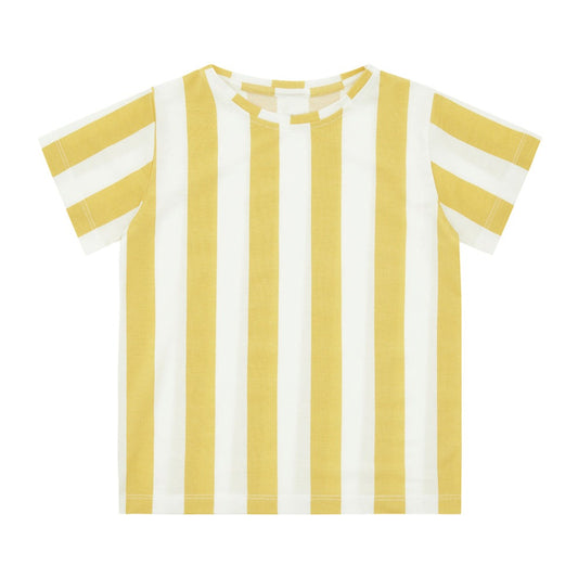 Tencel Shirt in Yellow Stripes by Vild House of Little