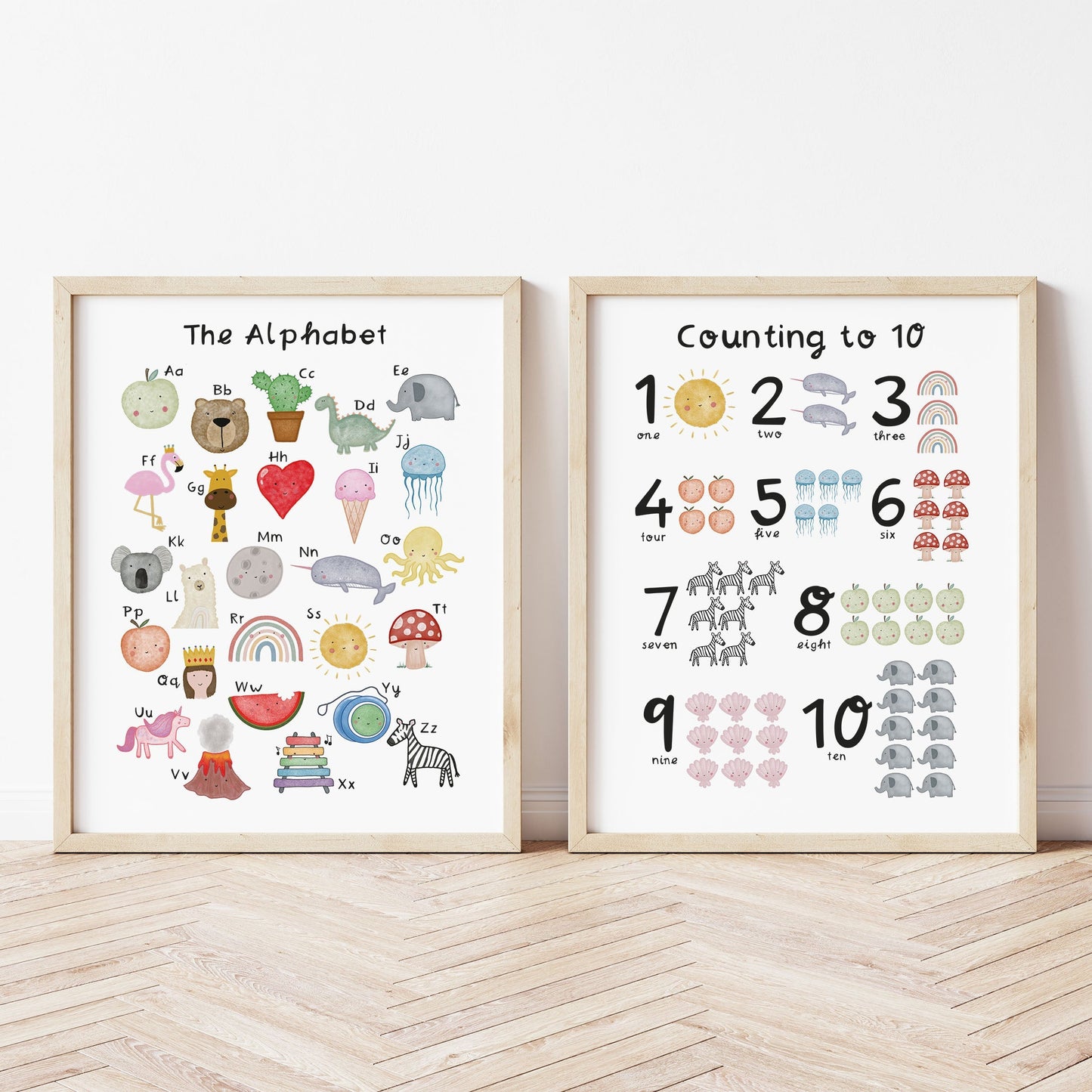 The Little Jones Alphabet Print