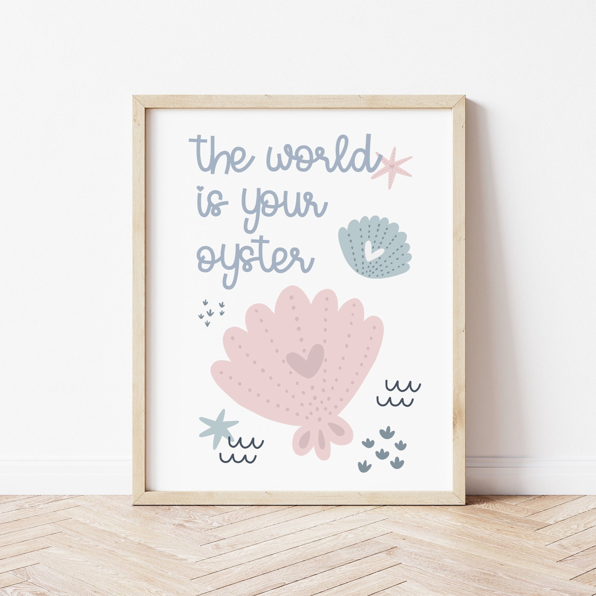 The Little Jones The World Is Your Oyster Print
