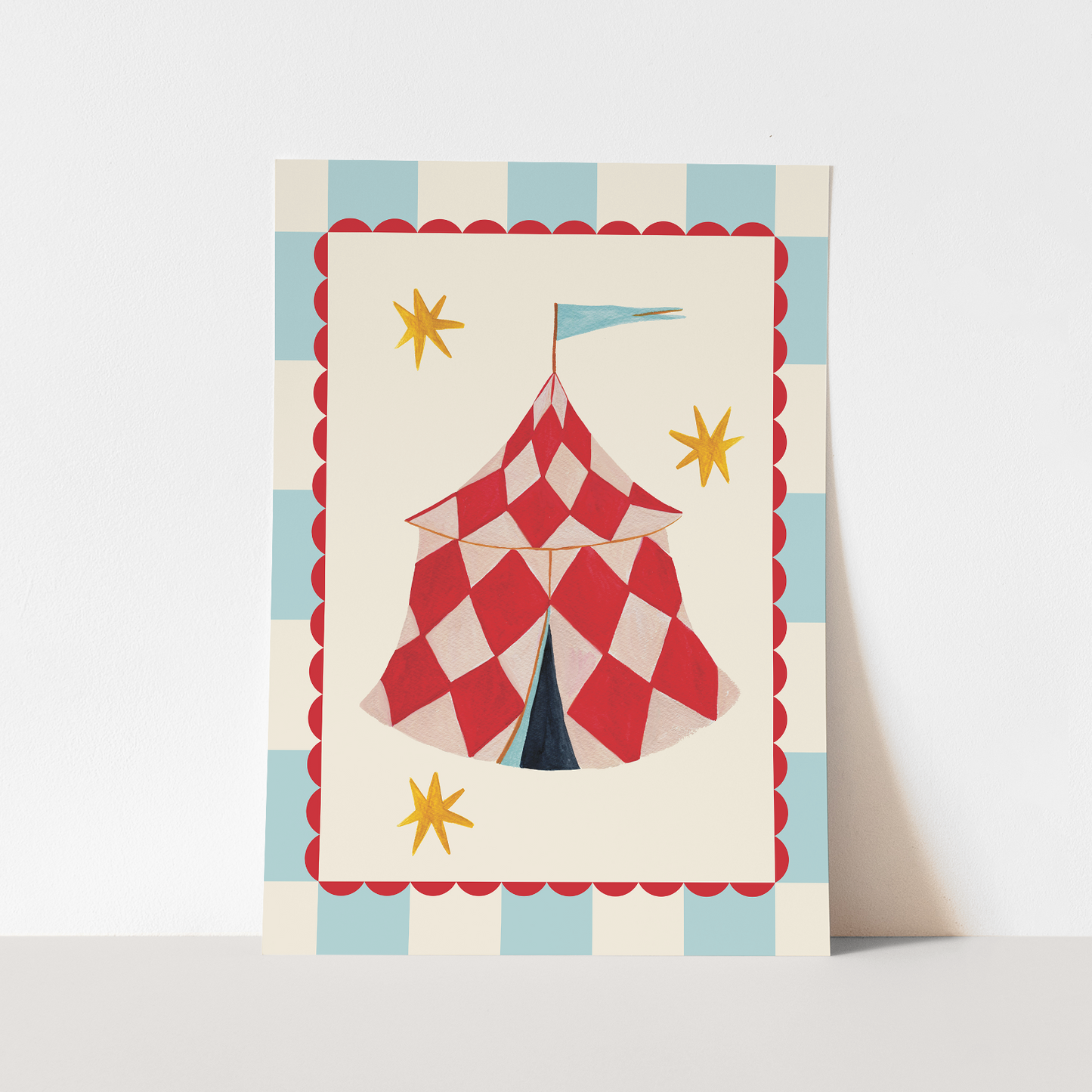 Kid of the Village The Big Top Art Print
