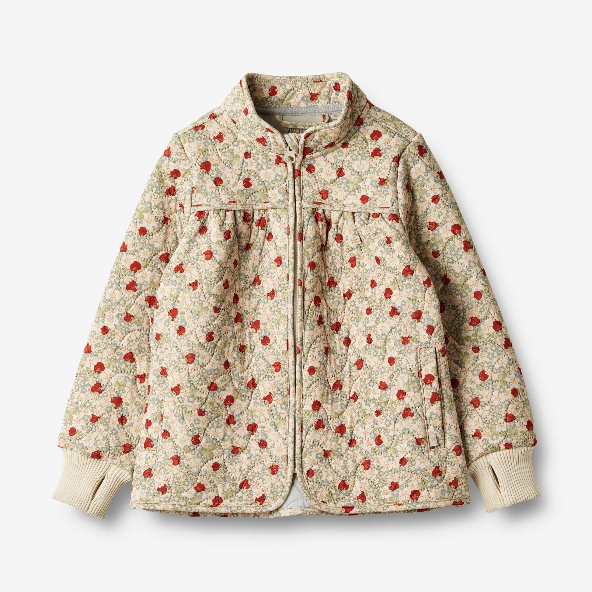 Wheat 'Thilde' Children's Thermo Jacket - Strawberry