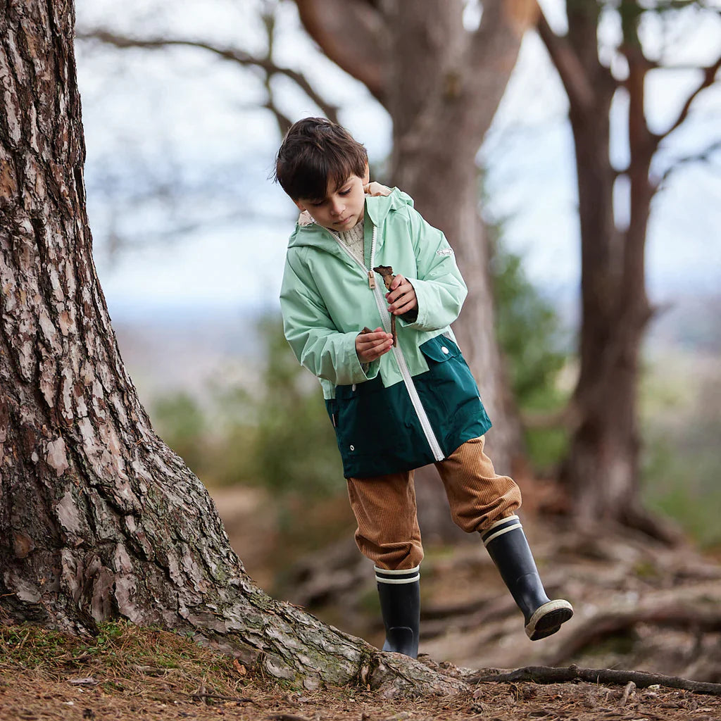 Toastie Kids Pac-A-Mac Waterproof Raincoat - Peppermint