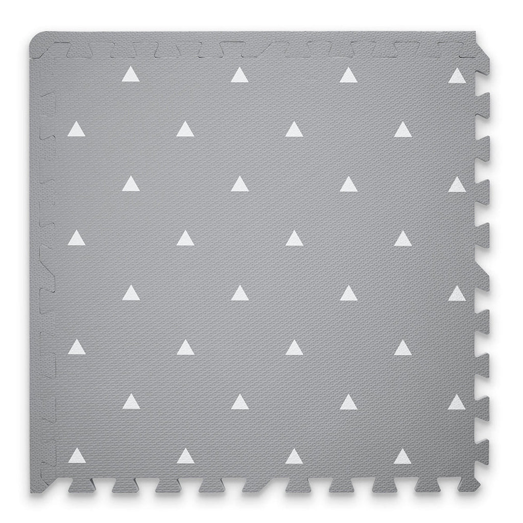 gus + beau Triangle Foam Playmat Set - Grey