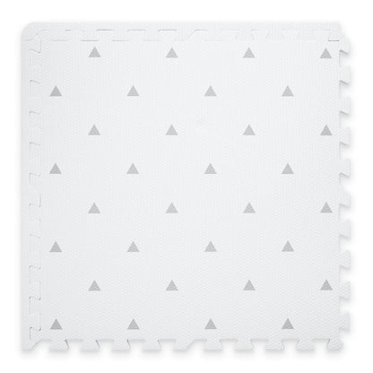 gus + beau Triangle Foam Playmat Set - White