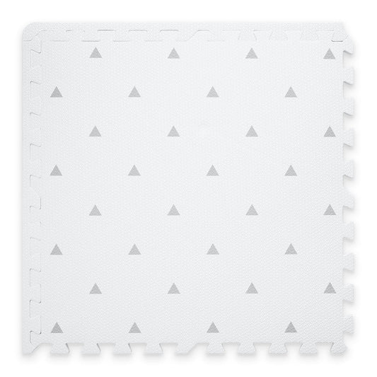 gus + beau Triangle Foam Playmat Set - White